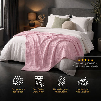 MUSLIN BLANKET (BUY 1 GET 1 FREE)