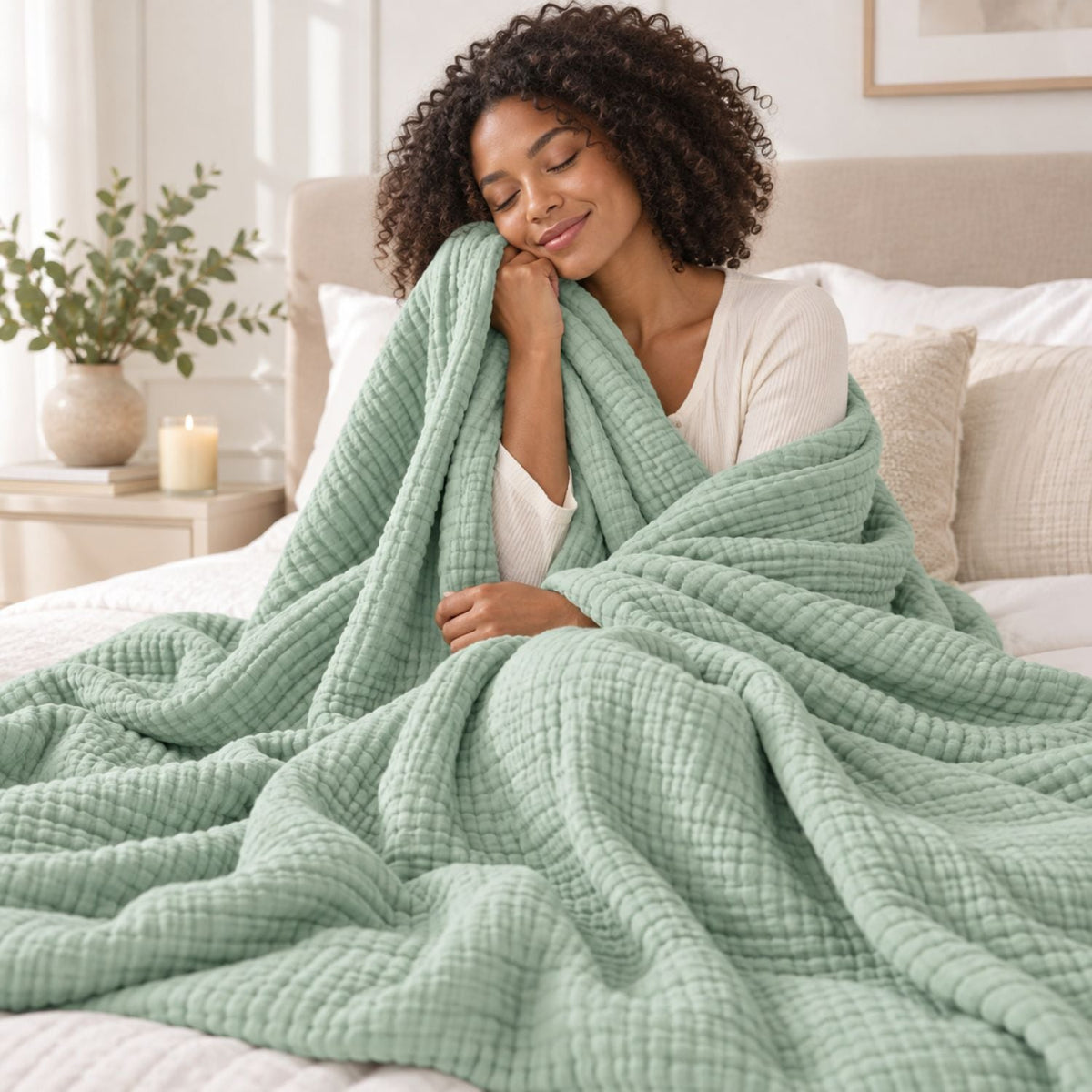 MUSLIN BLANKET (BUY 1 GET 1 FREE)