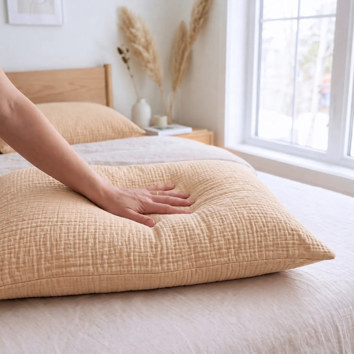 MUSLIN PILLOWCASE (SET OF 2)