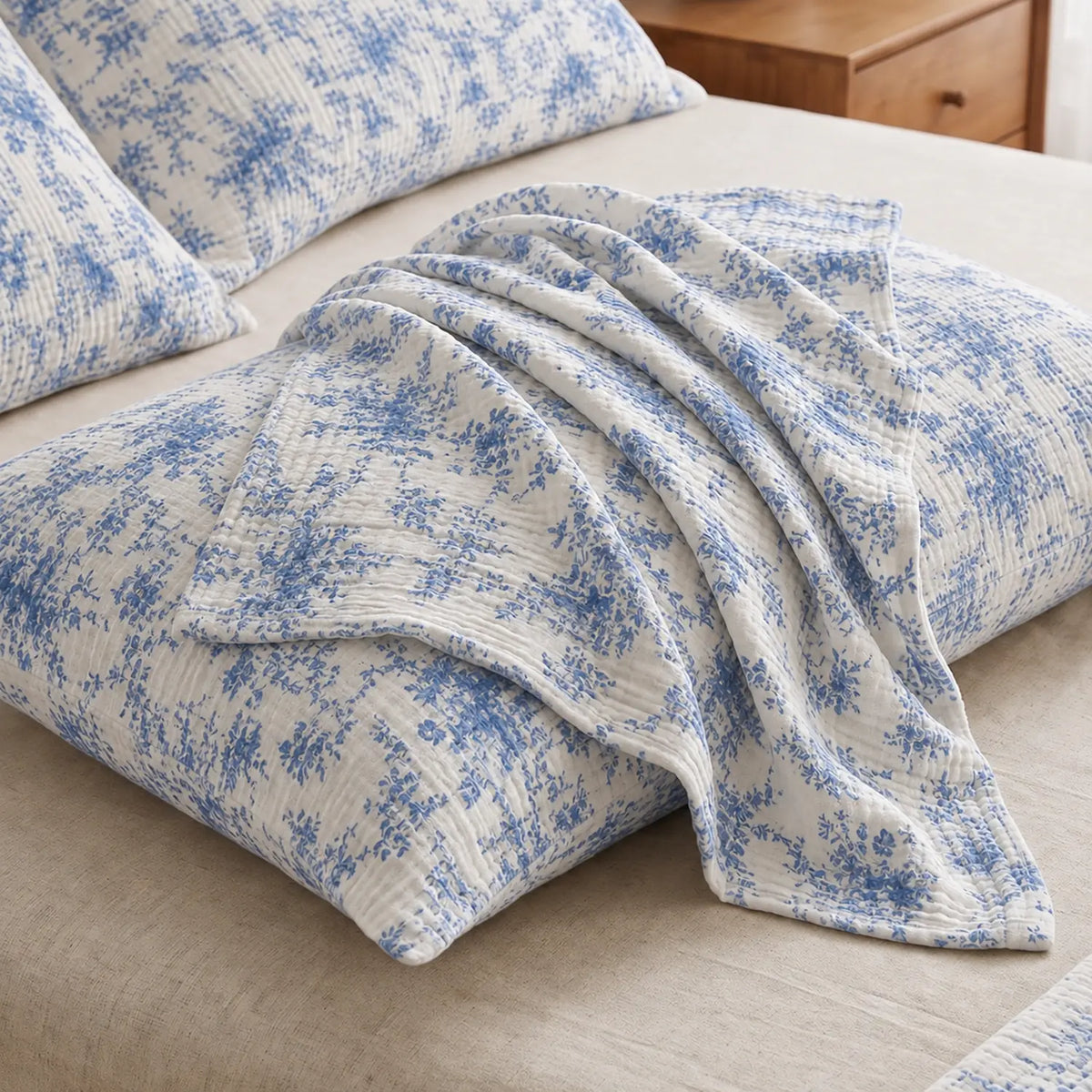 MUSLIN PILLOWCASE (SET OF 2)