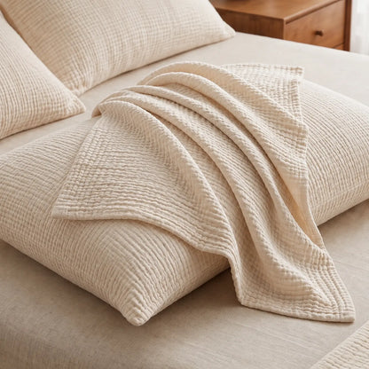 MUSLIN PILLOWCASE (SET OF 2)
