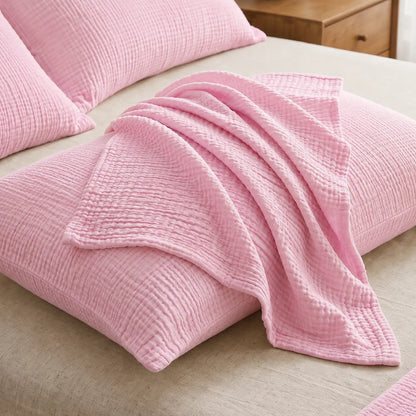 MUSLIN PILLOWCASE (SET OF 2)